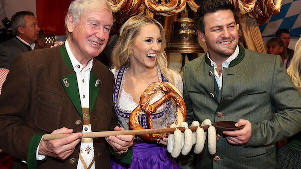Kitz 25: Schwarzenegger solo bei der Weißwurstparty