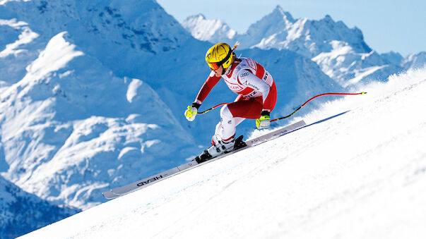 Erneut ÖSV-Bestzeit im Abfahrts-Training in St. Moritz