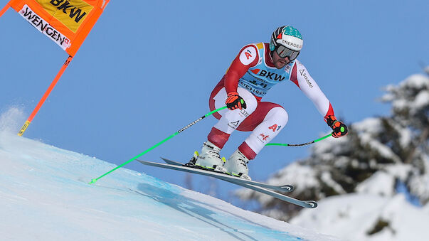 Startliste für den Super-G der Männer in Wengen