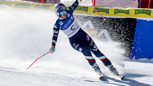 Lindsey Vonn: Beeindruckende Zeit als Vorläuferin!