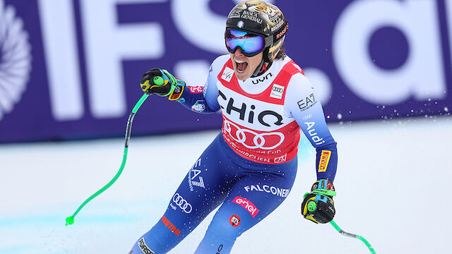Das Ergebnis der Frauen-Abfahrt in Garmisch
