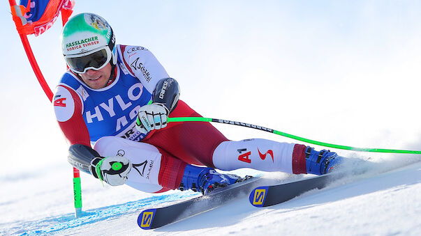 Fünf von sechs ÖSV-Athleten lassen das Abfahrts-Training aus