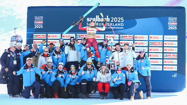 ÖSV-Erleichterung nach Gold: 