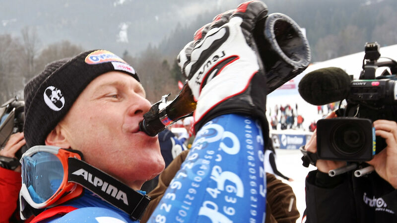 Cuche auf dem Weg zu einer Streif-Legende