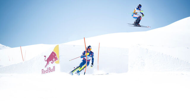 Slalom mit Hindernissen! Bilder vom "Red Bull Alpine Park"