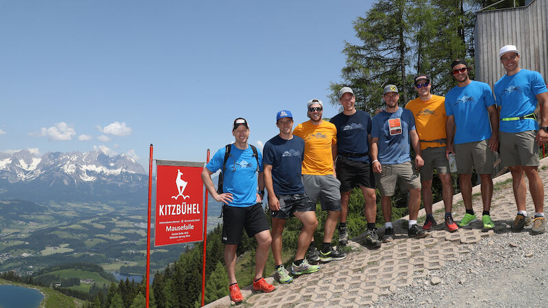 ÖSV-Team auf der Streif