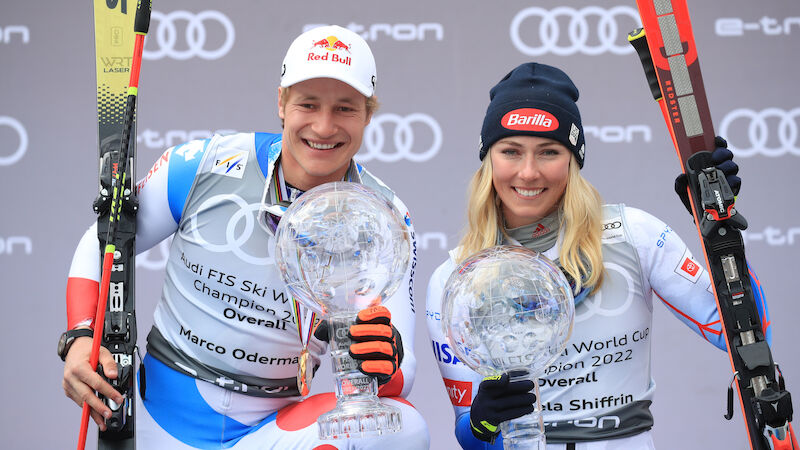 2021/22 heißt das Kristall-Traum-Paar Marco Odermatt und Mikaela Shiffrin