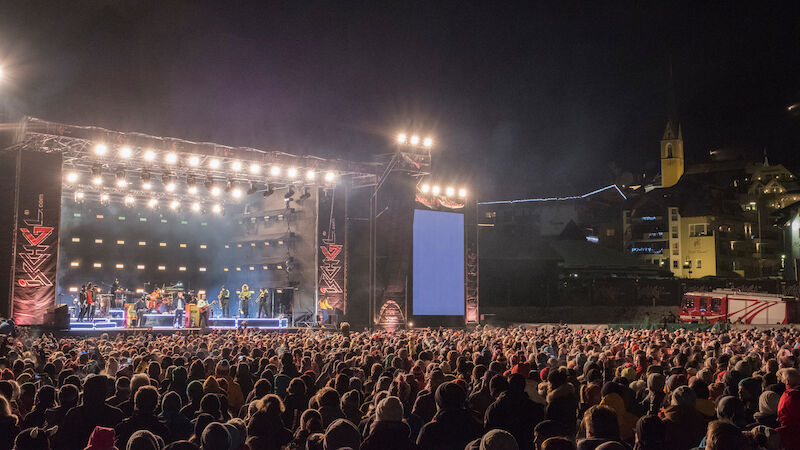 Top of the Mountain Opening-Konzert in Ischgl