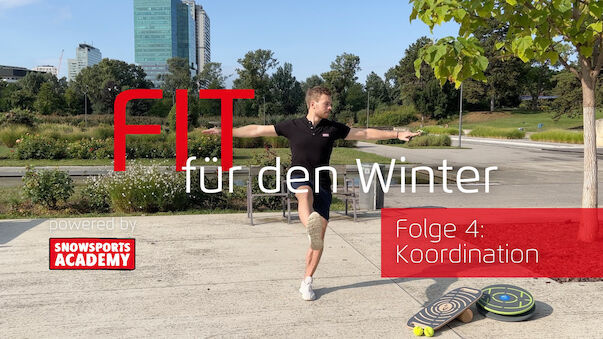 Fit für den Winter: Übungen für die Koordination