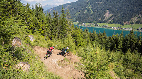Fünf Kärntner Berge bieten ein Paradies für Mountainbiker