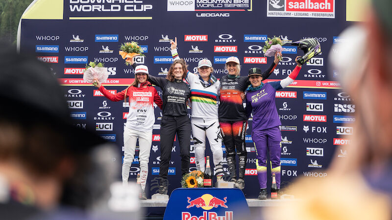 Frauen, Downhill, Endstand: