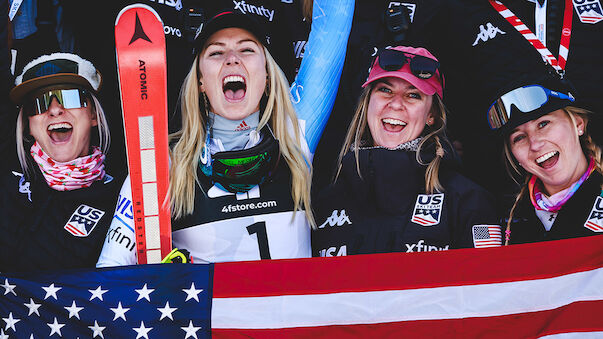 Prost! Mikaela Shiffrin lässt es beim Apres Ski krachen