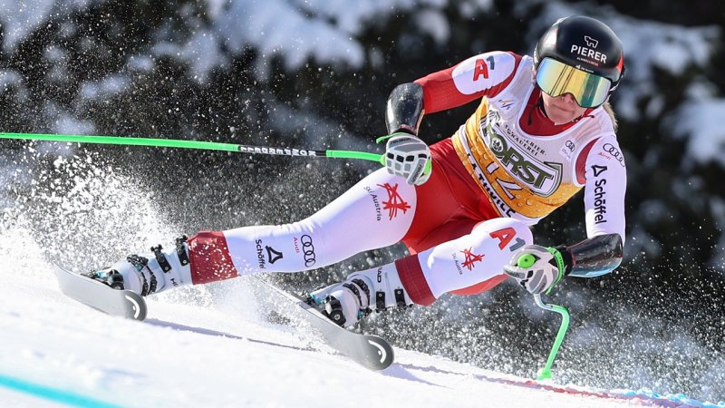 Hütter stürzt auf dem Weg zur Bestzeit in La Thuile