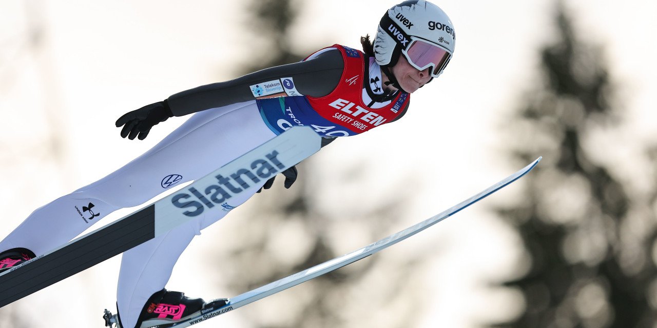 Nika Prevc stellt neuen Rekord im Frauen-Skispringen auf