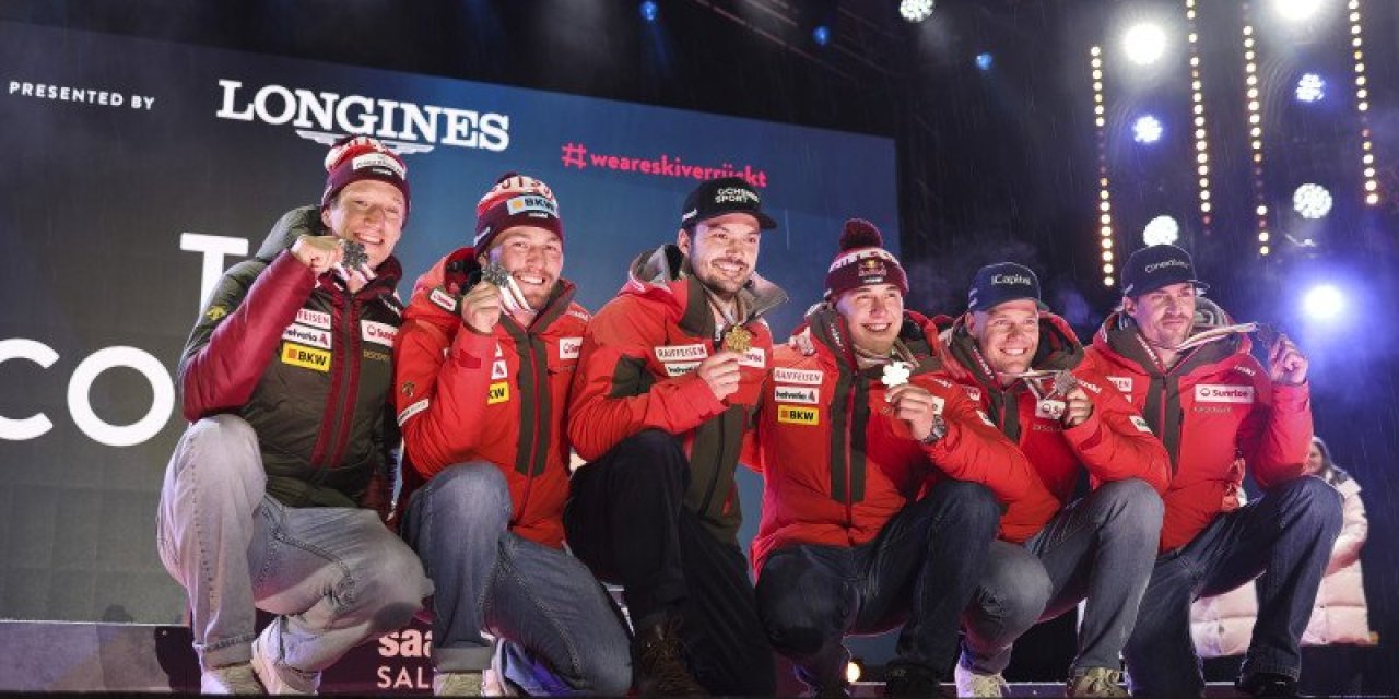 Schweizer WM-Medaillengewinner im Baby-Glück