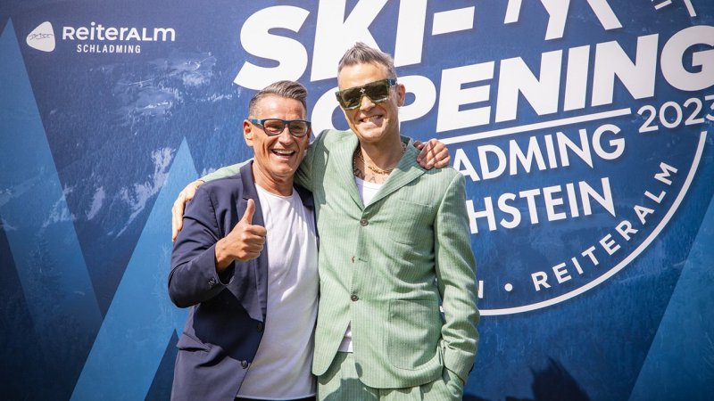 Die Bilder von Robbie Williams in Schladming-Dachstein