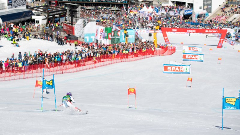 Die besten Schnappschüsse Söldens Skiweltcup-Geschichte