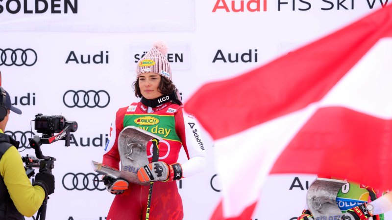 Die besten Bilder von Julia Scheibs Sieg in Sölden