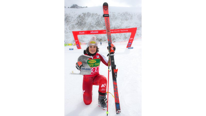 Julia Scheib triumphiert in Sölden