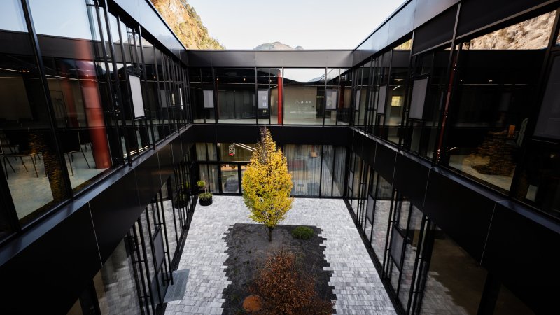 Mega! Bilder vom neuen Headquarter der Hirscher-Skimarke