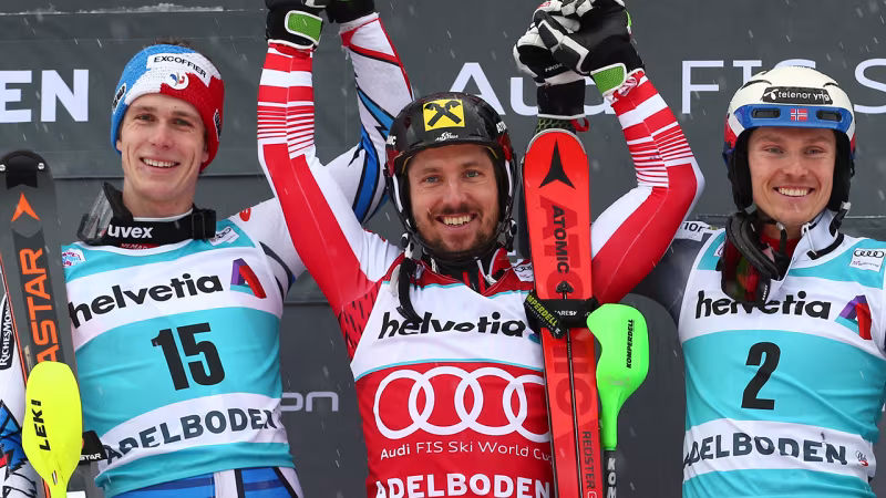 Die 10 Männer mit den meisten Slalom-Weltcupsiegen