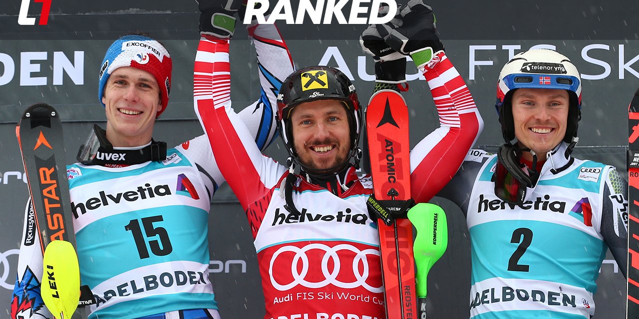 Die 10 Männer mit den meisten Slalom-Weltcupsiegen