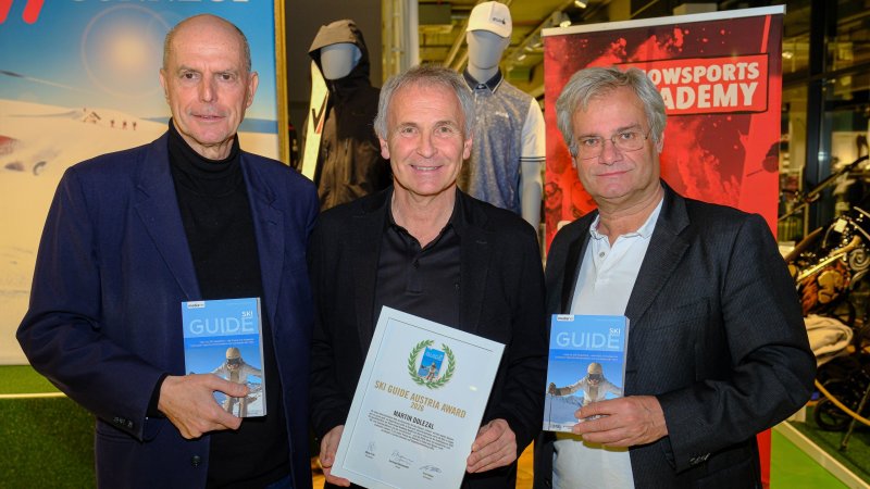 Martin Dolezal erhält den SKI GUIDE AUSTRIA AWARD 2026