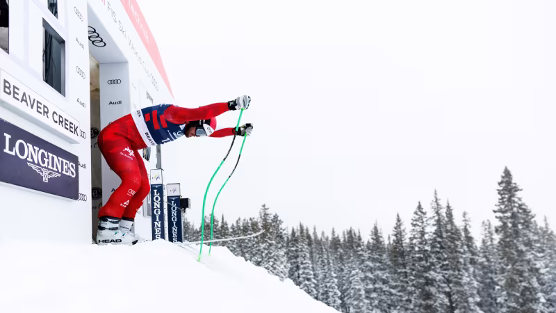 Startliste für die Abfahrt in Beaver Creek