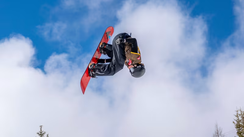 ÖSV-Snowboard-Talent erstmals im Big Air am Podest