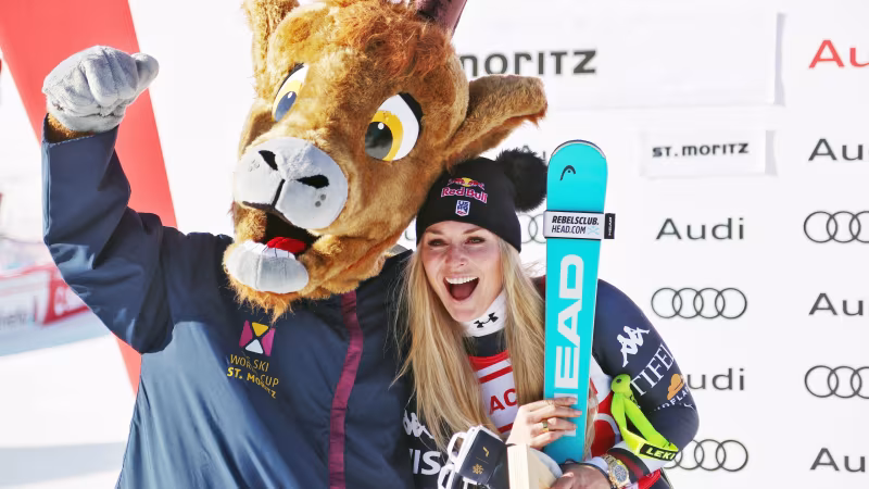 Diesen Weltcup-Rekord hat Lindsey Vonn in St. Moritz pulverisiert