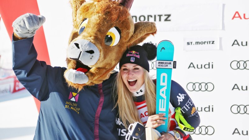 Diesen Weltcup-Rekord hat Lindsey Vonn in St. Moritz pulverisiert