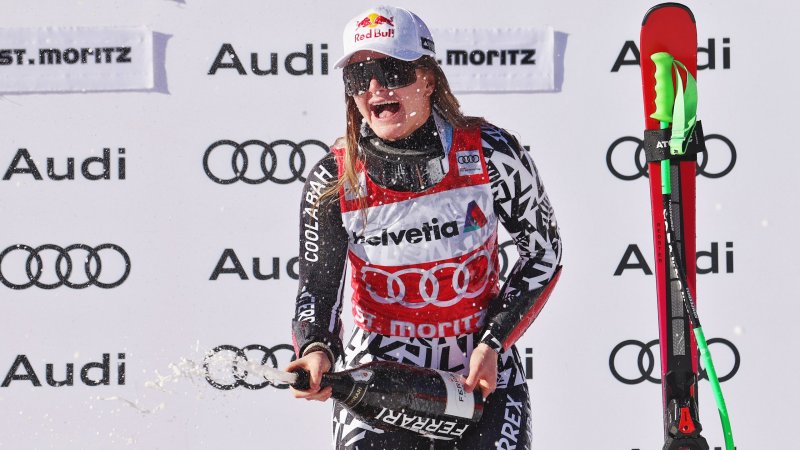 Robinson gewinnt mit "richtigem Mix" ihren ersten Super-G