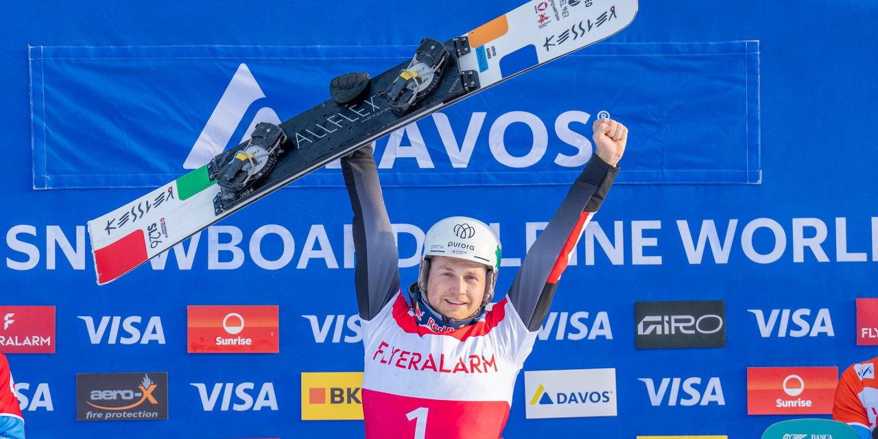 Snowboarder Auner holt in Davos seinen dritten Weltcupsieg