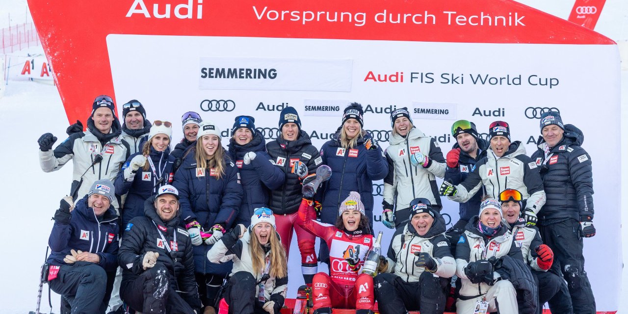 ÖSV-Team rutscht als Nummer eins ins neue Jahr