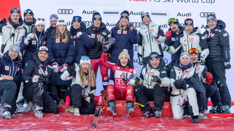 ÖSV-Team rutscht als Nummer eins ins neue Jahr