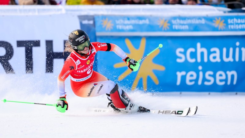 Slalom in Kranjska Gora - das  Ergebnis