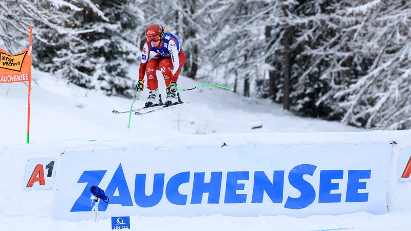 Abfahrt in Zauchensee - das Ergebnisse