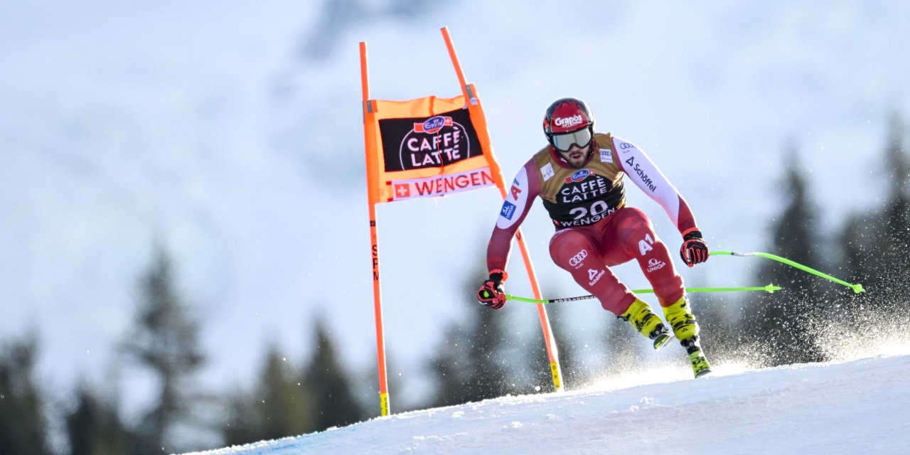 ÖSV-Läufer kratzt im ersten Wengen-Training an den Top-Drei