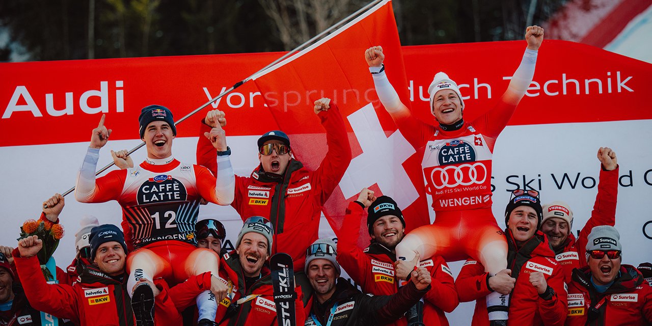Siegerliste der Lauberhornabfahrt in Wengen