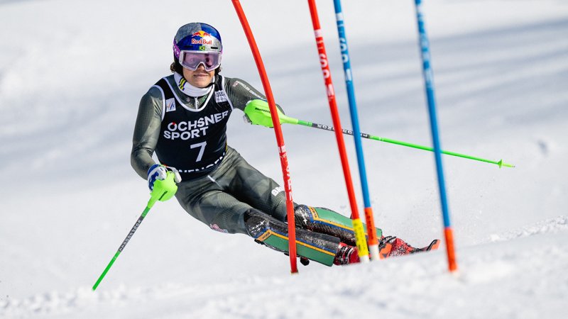 Das Sieger-Trio des Lauberhorn-Slaloms