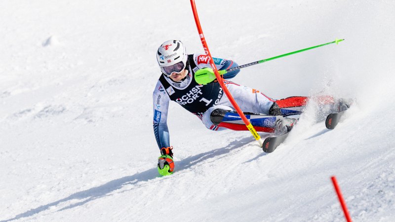 Das Sieger-Trio des Lauberhorn-Slaloms