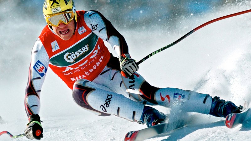 Hermann Maier - der Super-G-Kaiser von Kitzbühel
