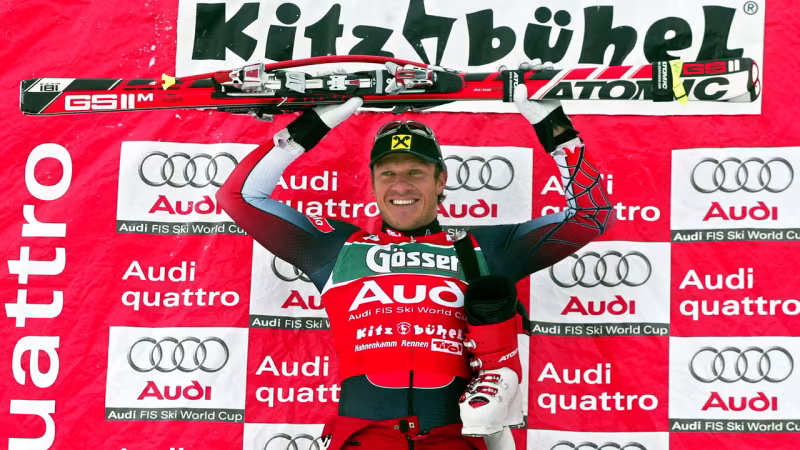 Hermann Maier - der Super-G-Kaiser von Kitzbühel
