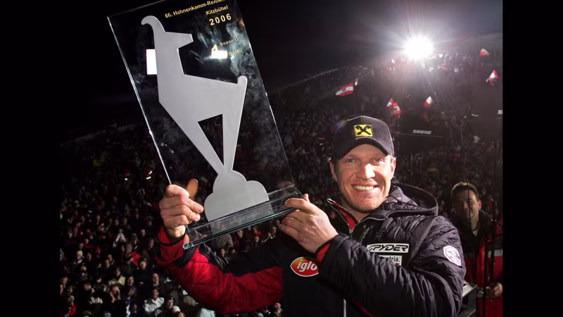 Hermann Maier - der Super-G-Kaiser von Kitzbühel