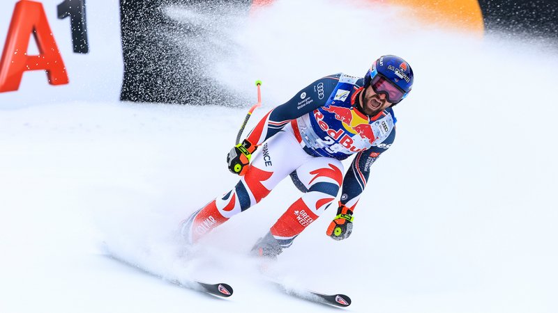 Kitzbühel-Abfahrt: Das Sieger-Trio auf der Streif