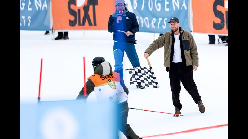 Promis auf der Streif! Die Bilder vom Charity Race