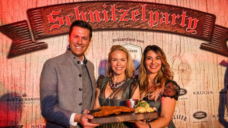 Party-Pics aus Kitz: Schnitzelparty und Hummerparty