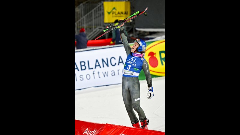 Spektakulär! Das Siegertrio beim Nightrace-RTL