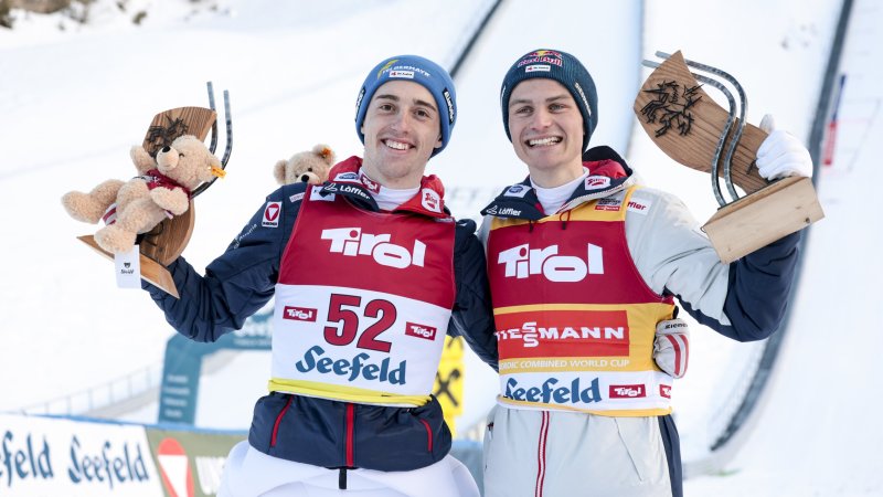 "So ein geiler Tag": ÖSV-Kombinierer jubeln nach Doppelsieg