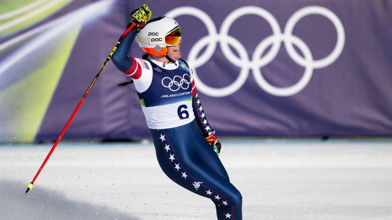 Olympia-Abfahrt Frauen: Die Bilder der Siegerehrung